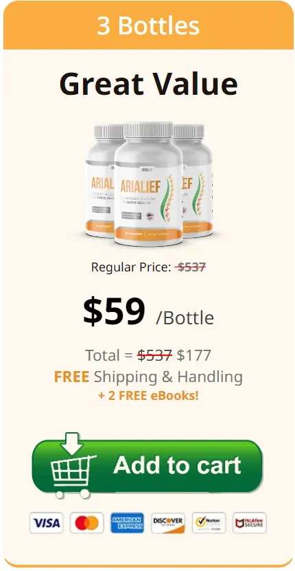 Arialief three bottles order