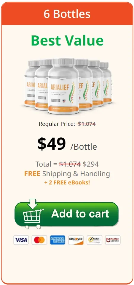 Arialief 6 bottles